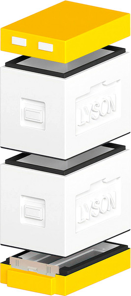 Изображение товара Улей Lyson Дадан На 6 Рамок / WDD100Y (неокрашенный/желтый)