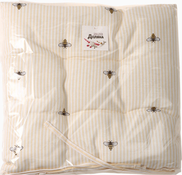 Изображение товара Подушка на стул Доляна Пчелки / 10783181 (белый)