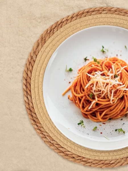 Изображение товара Сервировочная салфетка Доляна Мэг / 10893525 (бежевый)