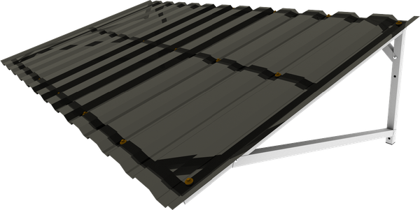 Изображение товара Козырек ИМпласт Прямой Василек скат телескоп МП-20 / 15458 (бронзовый)