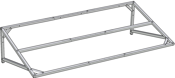 Изображение товара Козырек ИМпласт Прямой Василек скат телескоп МП-20 / 15458 (бронзовый)