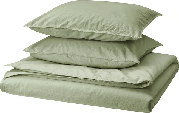 Изображение товара Пододеяльник с наволочками Ikea Энгслилья / 005.851.53
