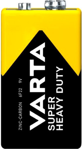 Изображение товара Батарейка Varta Super Heavy Duty 6F22 SP 1/12/240 К / 2022101301