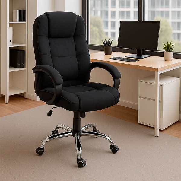 Изображение товара Кресло офисное AksHome Bill (ткань, черный)