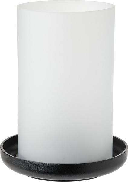 Изображение товара Подсвечник Ikea Хедервард / 005.106.19 (матовое стекло/черный)