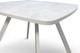 Миниатюра изображения товара Обеденный стол Древпром Тори М176 ДП1-04-08 90x90 (бетон метрополитан/белый матовый)
