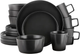 Миниатюра изображения товара Набор столовой посуды Classmark Montserrat / ZQW01292 (16пр, черный)