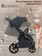 Миниатюра изображения товара Детская прогулочная коляска Sweet Baby SBL Unica (темно-серый)