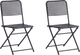 Миниатюра изображения товара Комплект стульев складных Tetchair Secret De Maison Villa (2шт, черный)