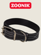 Миниатюра изображения товара Ошейник ZOONIK Премиум классик / 10133-1 (черный)