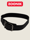Миниатюра изображения товара Ошейник ZOONIK Премиум классик / 10134-1 (черный)