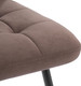 Миниатюра изображения товара Стул Tetchair Medeo велюр (коричневый)