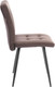 Миниатюра изображения товара Стул Tetchair Medeo велюр (коричневый)