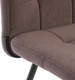 Миниатюра изображения товара Стул Tetchair Medeo велюр (коричневый)