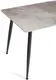 Миниатюра изображения товара Обеденный стол Tetchair Остин 120x80x75 (серый/черный)