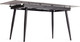 Миниатюра изображения товара Обеденный стол Tetchair Балморал 120+40x80x75 (серый/черный)