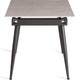 Миниатюра изображения товара Обеденный стол Tetchair Балморал 120+40x80x75 (серый/черный)