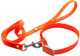 Миниатюра изображения товара Ошейник с поводком ZOONIK 13660-01 (оранжевый)