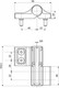 Миниатюра изображения товара Петля дверная БУЛАТ ПН-103.5x96.9016 (белый)