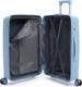 Миниатюра изображения товара Чемодан на колесах Maleta PP-53 (L, серый/голубой)