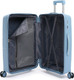 Миниатюра изображения товара Чемодан на колесах Maleta PP-53 (S, серый/голубой)