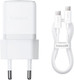 Миниатюра изображения товара Зарядное устройство сетевое Baseus Palm 30W EU / P10111605213-01 (белый)