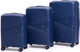 Миниатюра изображения товара Набор чемоданов Maleta PP-53 (3шт, синий)
