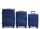 Миниатюра изображения товара Набор чемоданов Maleta PP-53 (3шт, синий)