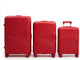Миниатюра изображения товара Набор чемоданов Maleta PP-53 (3шт, красный)