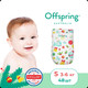 Миниатюра изображения товара Подгузники детские Offspring S 3-6кг Первый Новый Год / OF01S48XMAS (48шт)