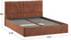 Миниатюра изображения товара Двуспальная кровать ТриЯ Пандора с ПМ и заглушиной 160x200 Тип 1 (велюр Brut Terracot 13)