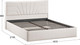 Миниатюра изображения товара Двуспальная кровать ТриЯ Пандора с ПМ и заглушиной 160x200 Тип 1 (велюр бежевый)