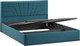 Миниатюра изображения товара Двуспальная кровать ТриЯ Пандора с ПМ и заглушиной 160x200 Тип 1 (микровелюр Jercy Izumrud)