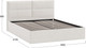Миниатюра изображения товара Двуспальная кровать ТриЯ Глосс универсальная Тип 1 160x200 (велюр светлый)