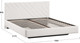 Миниатюра изображения товара Двуспальная кровать ТриЯ Кевия 160x200 Тип 1 (велюр светлый)