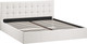 Миниатюра изображения товара Двуспальная кровать ТриЯ Эмма с ПМ мягкой обивкой и заглушиной 180x200 (велюр светлый)
