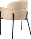 Миниатюра изображения товара Стул Arvento Фабриано DC-485 (бежевый/черный)