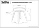 Миниатюра изображения товара Журнальный столик Sheffilton SHT-CT97 (черный)