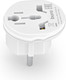 Миниатюра изображения товара Переходник сетевой Buro BU-PA01-W (белый)