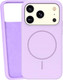 Миниатюра изображения товара Чехол-накладка Bingo Silicone Magnetic для iPhone 17 Pro Max (лиловый)