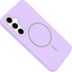 Миниатюра изображения товара Чехол-накладка Bingo Silicone Magnetic для Samsung S25 (лиловый)