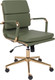 Миниатюра изображения товара Кресло офисное AksHome Indigo LB (зеленый/золотой)