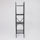 Миниатюра изображения товара Стеллаж AksHome Aurora 35x35x148мм (черный)