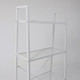 Миниатюра изображения товара Стеллаж AksHome Aurora 60x35x151мм (белый)