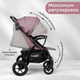 Миниатюра изображения товара Детская прогулочная коляска Bubago Model Cross City Lux / BG 168-5 (пыльно-розовый)