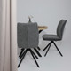 Миниатюра изображения товара Стул Мамадома Smart-R 360 (g22 Graphite шенилл Lux - d10 Hematite Lux\черный)