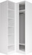 Миниатюра изображения товара Шкаф ДСВ Мори угловой МШУ 940 (белый)