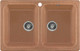 Миниатюра изображения товара Мойка кухонная Gerhans C02 (терракот)