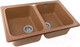 Миниатюра изображения товара Мойка кухонная Gerhans C02 (терракот)
