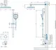 Миниатюра изображения товара Душевая система со смесителем Arrow AG372002GGP-1 (серый)